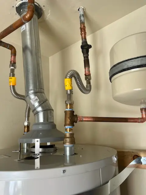 Water heater installation and plumbing repair in Rasbach Corner